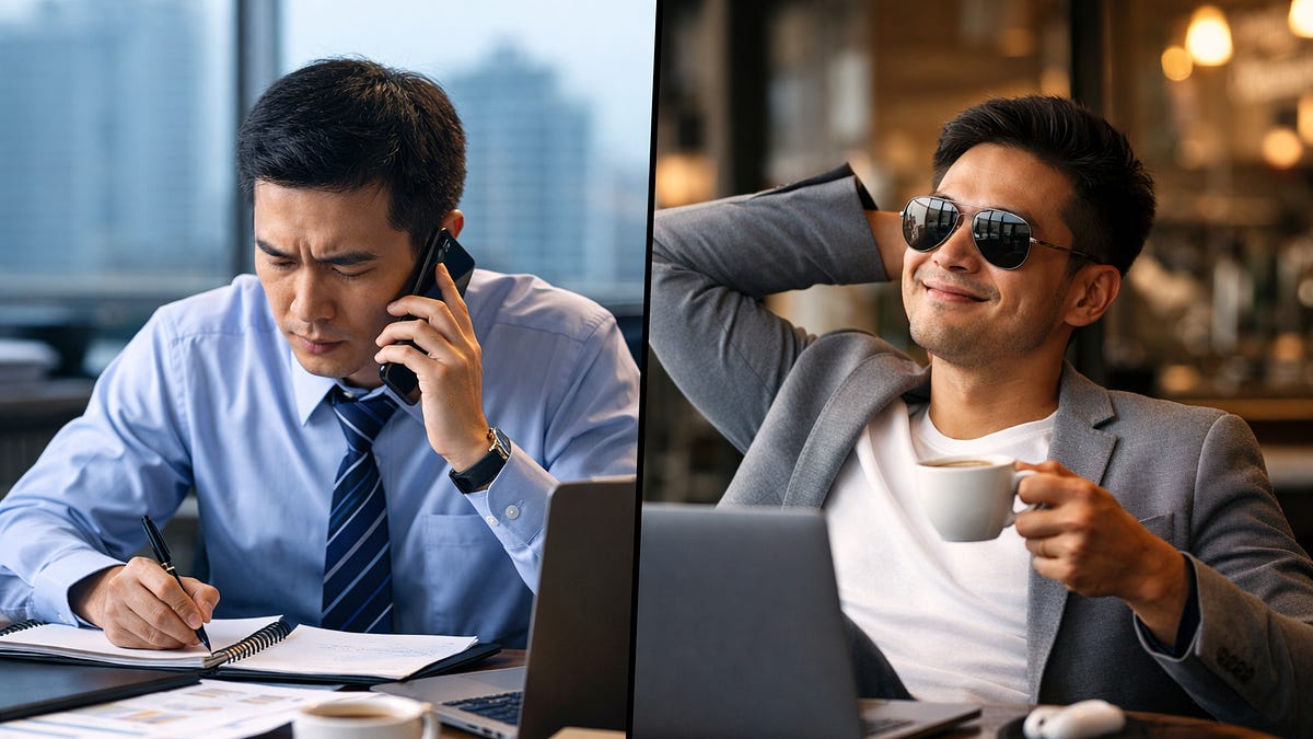 一天拜訪４個客戶的他，為什麼輸給每天４點下班的他？