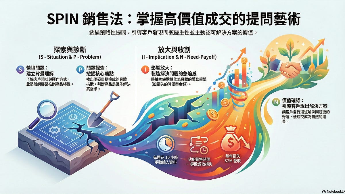 學會SPIN諮詢法,省下80%無效會議
